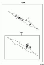 FRONT STEERING GEAR & LINK 3